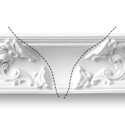 Угол внутренний 2 штуки DECOMASTER DP-42A (175*175*2400мм)